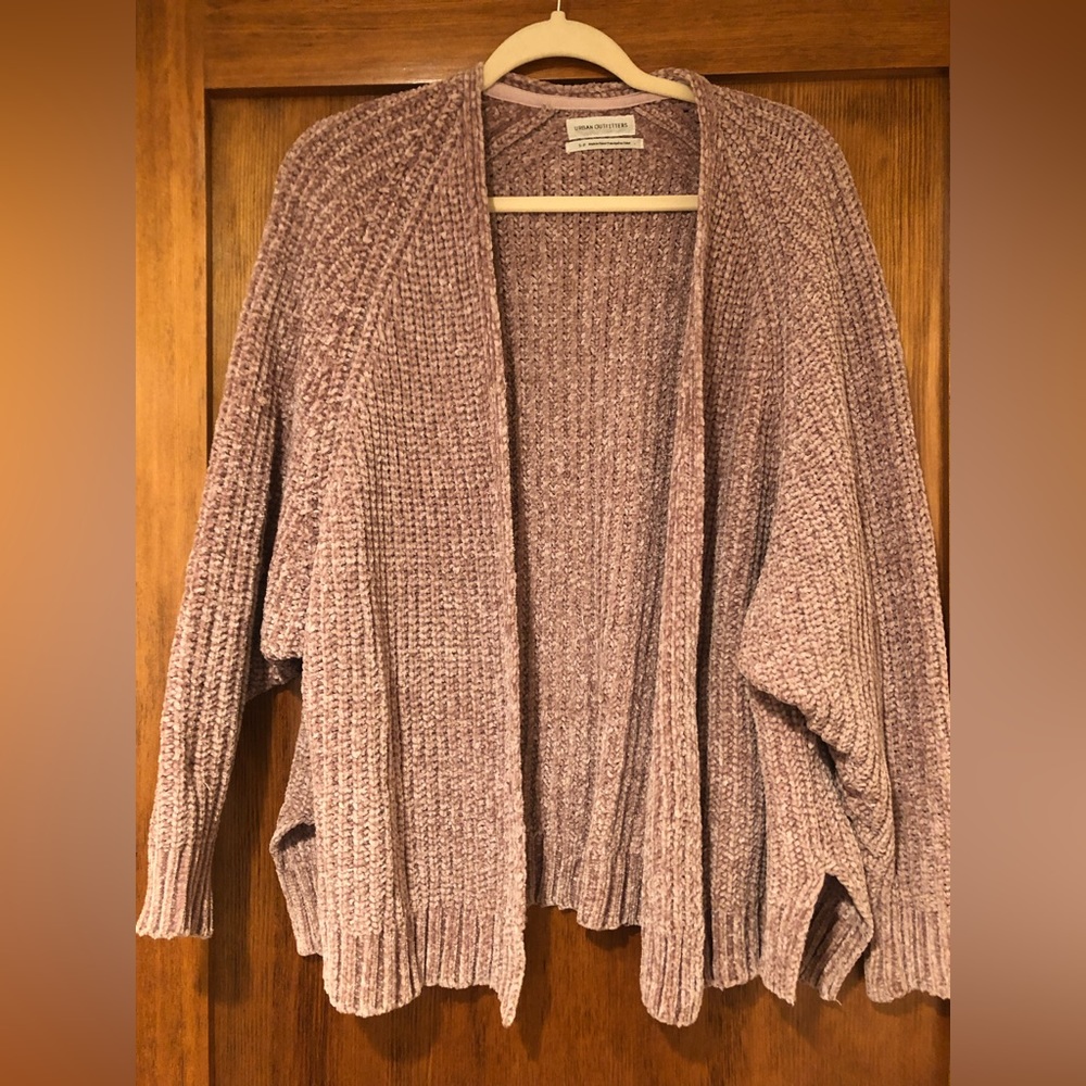Size small velvet cardigan